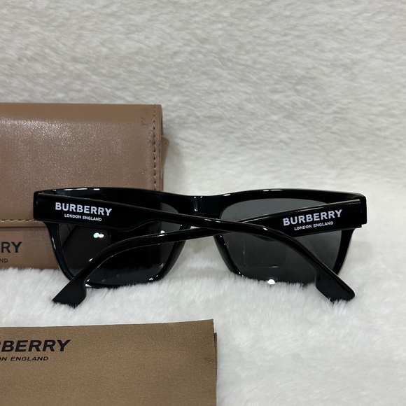 Burberry Black Unisex Sunglasses - Picture 5 of 8